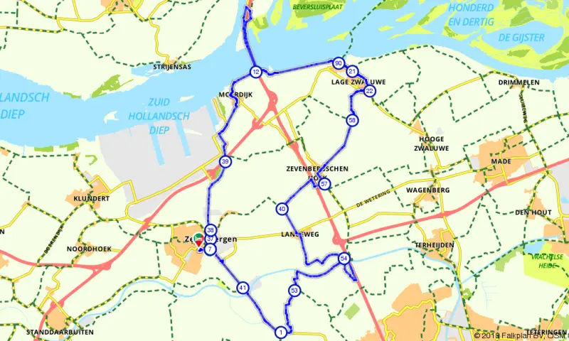 Route Noord-Brabant
