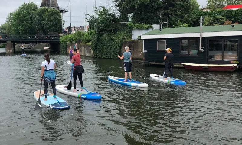 Varen over het water