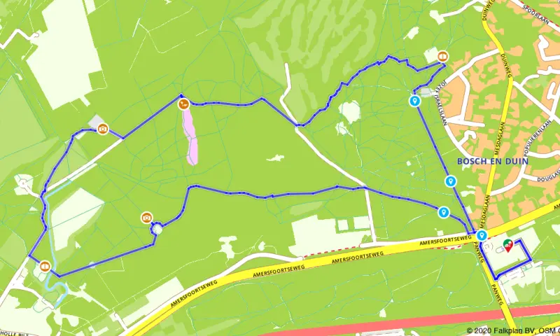 Route in Utrecht