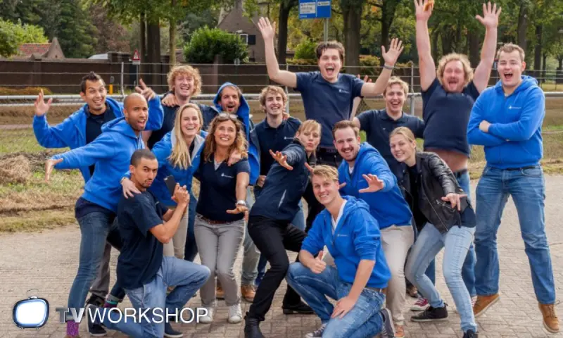 Groepsfoto activiteit