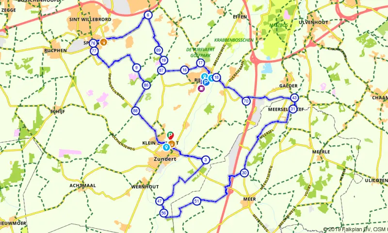 Route Noord-Brabant