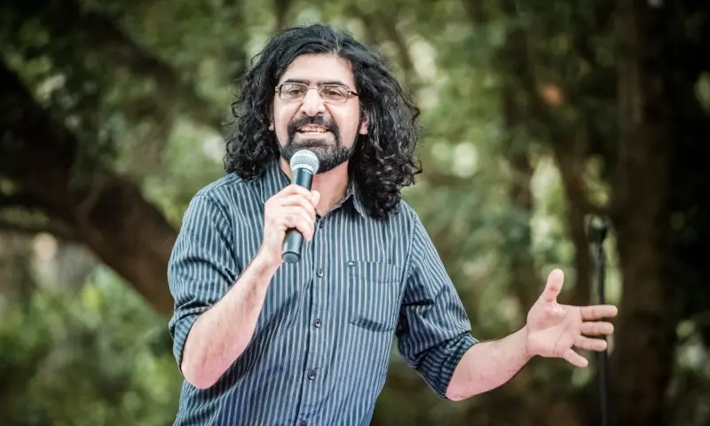 Comedian Hermes Ahmadi
