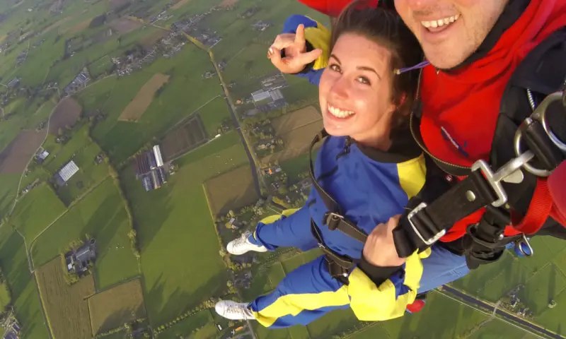 Paragliden passagier  Vluchtmaken