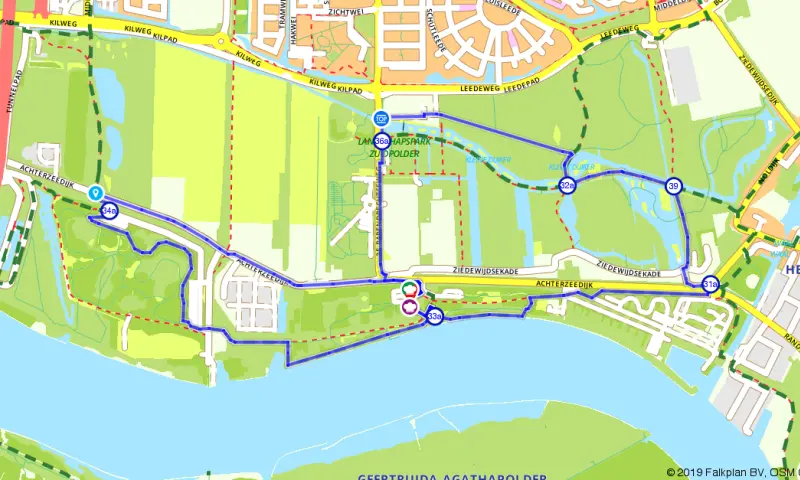 Route Zuid-Holland