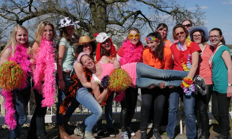 Bezoekers na activiteit