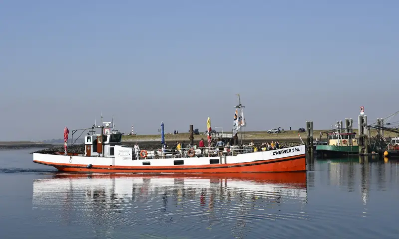 Boot in de haven