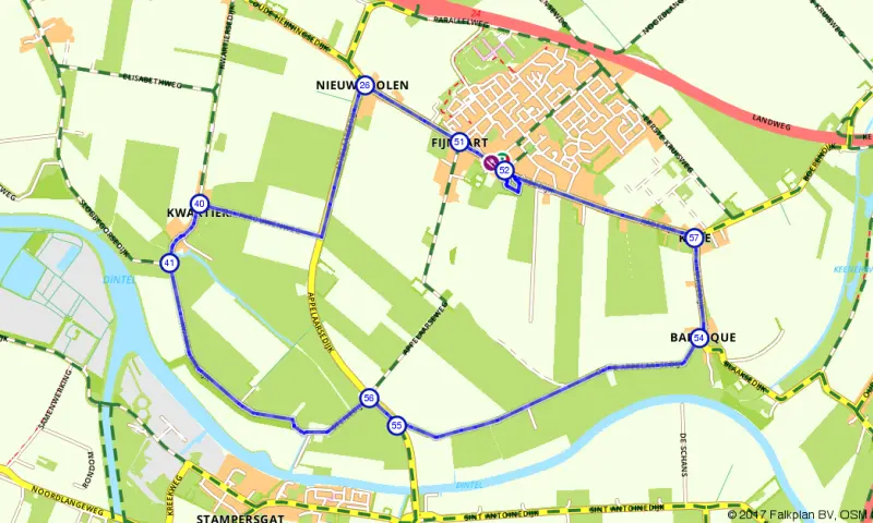 Route Noord-Brabant