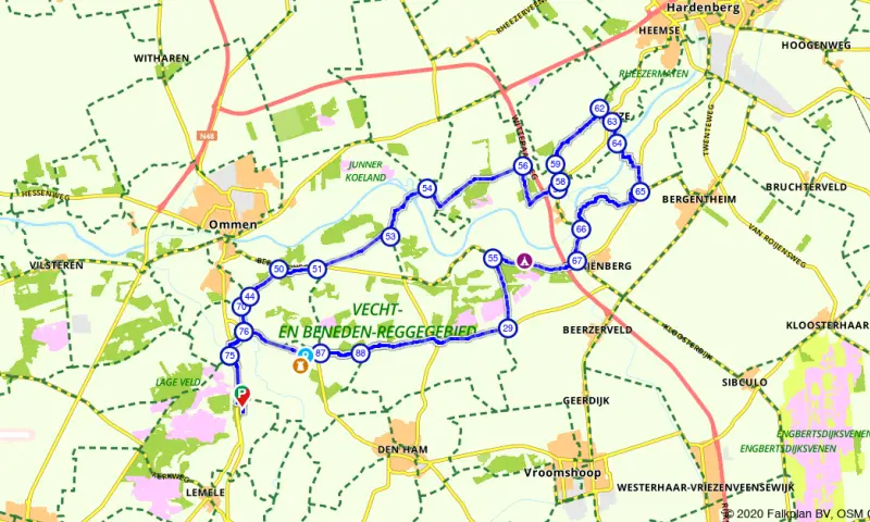 Route Ommen