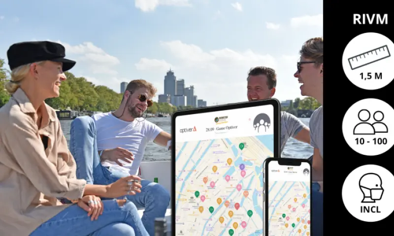 Sloepengame in Amsterdam