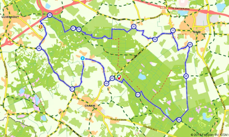 Route Noord-Brabant