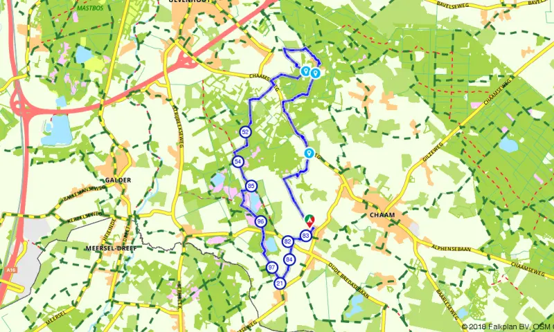Route Noord-Brabant