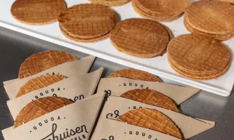 De siroopwafels van Siroopwafelfabriek