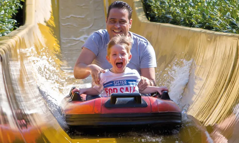 Bezoekers BillyBird park