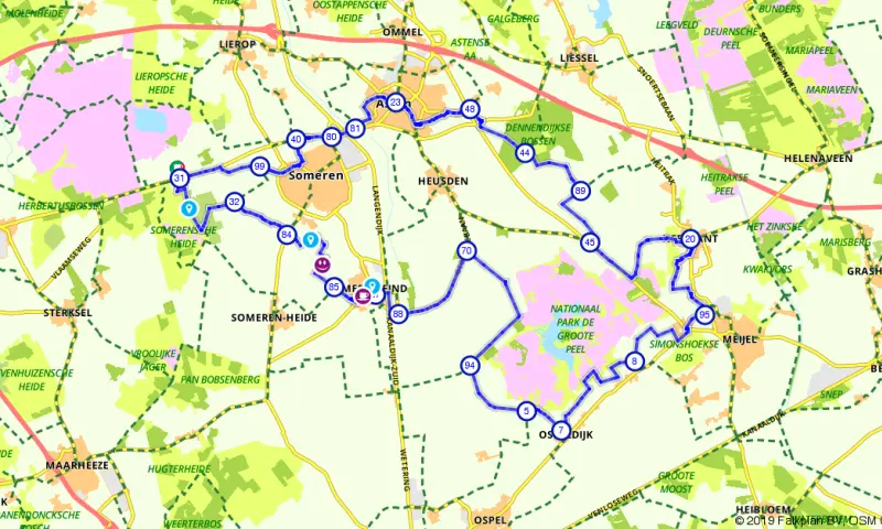Route Noord-Brabant