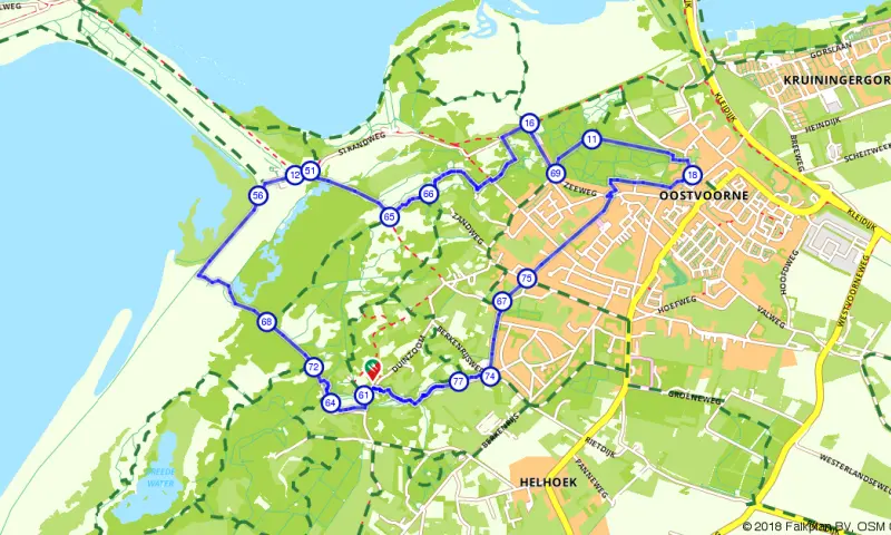 Route Zuid-Holland
