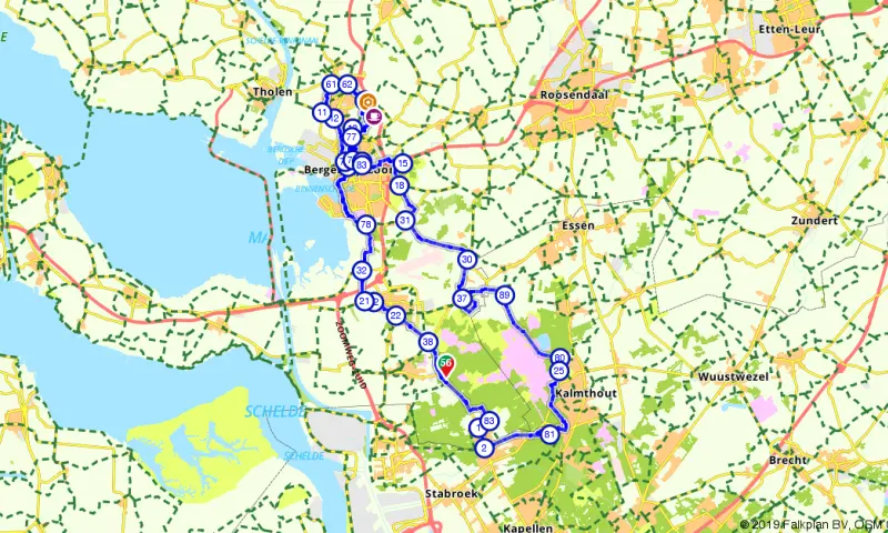 Route Noord-Brabant