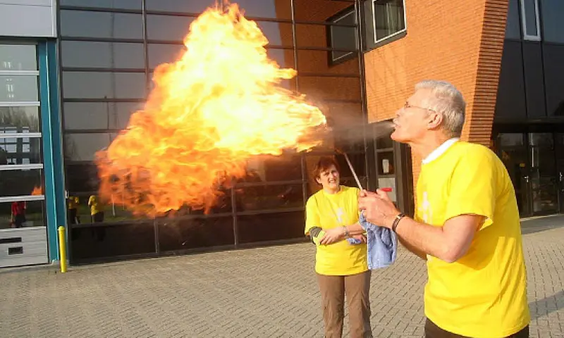 Leren vuurspuwen