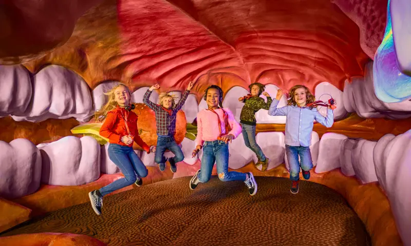 Springen op de tong bij CORPUS