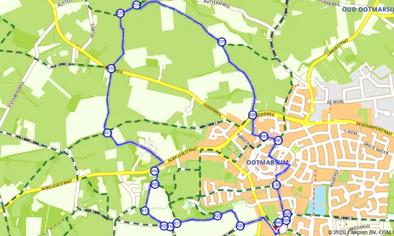 Route in Overijssel