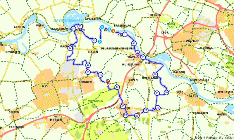 Route Noord-Brabant