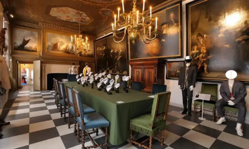 dineren in het museum