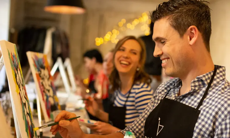 Gezellige Kunst Workshop