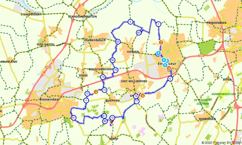 Route Noord-Brabant