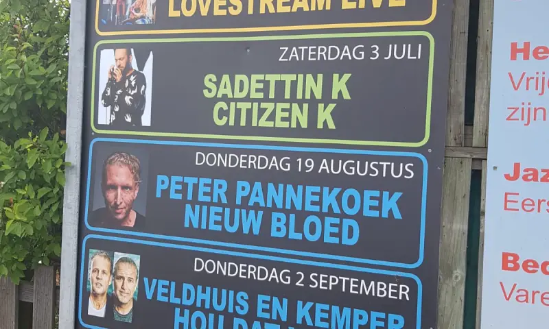 De eerste voorstellingen