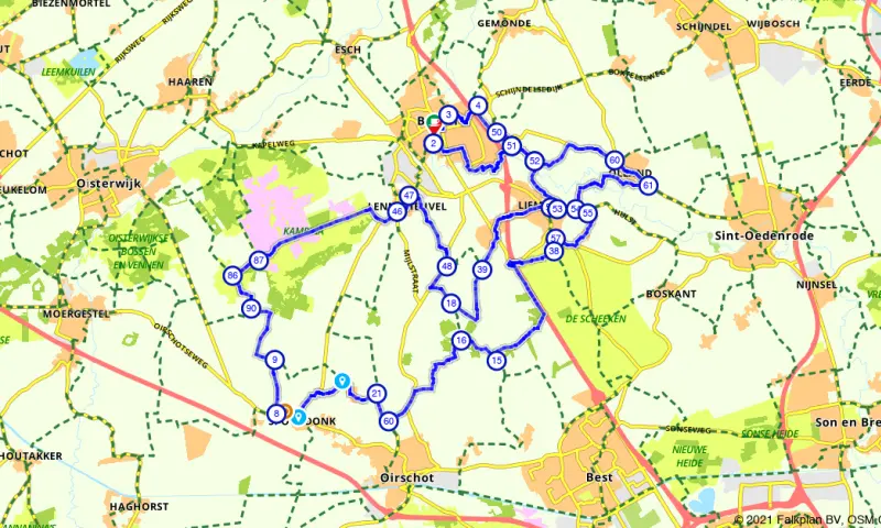 Route Noord-Brabant