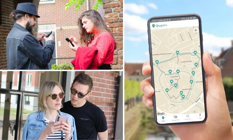 Citygame van Qugato in Delft