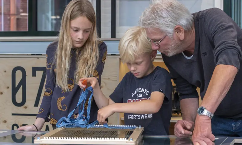 Het Atelier met bezoekers