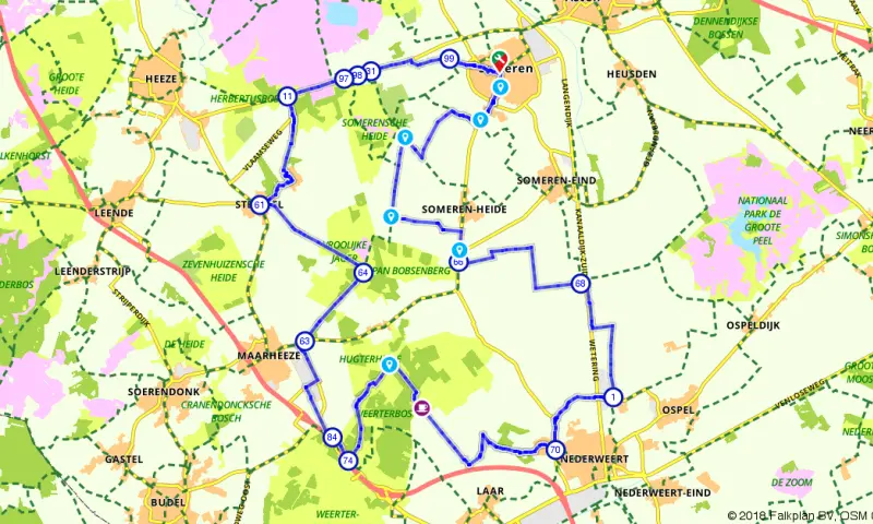 Route Noord-Brabant
