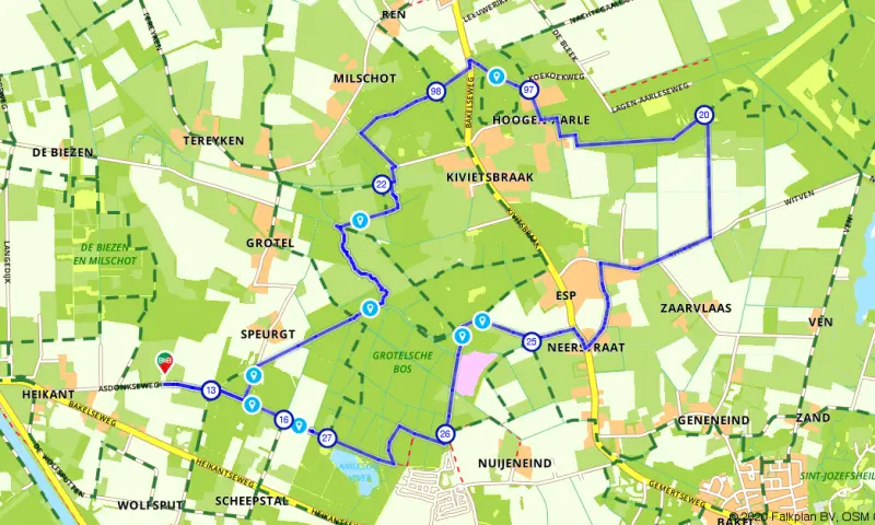 Route Noord-Brabant