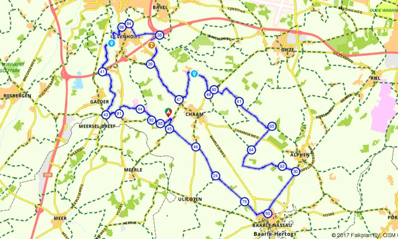Route Noord-Brabant