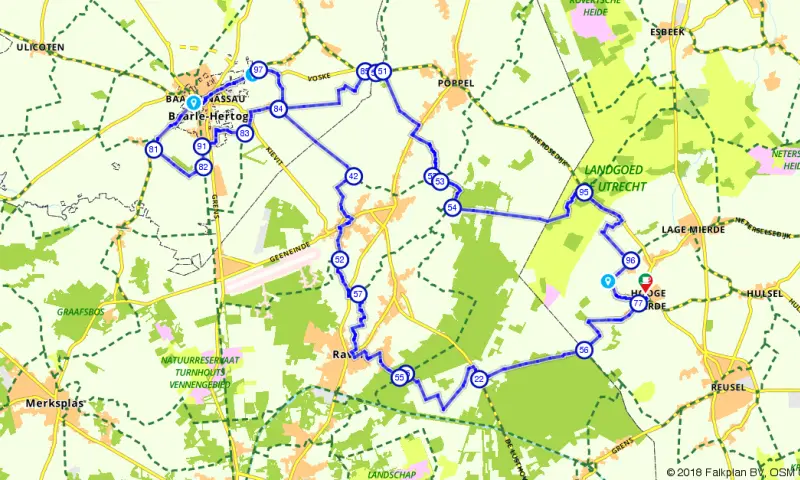 Route Noord-Brabant