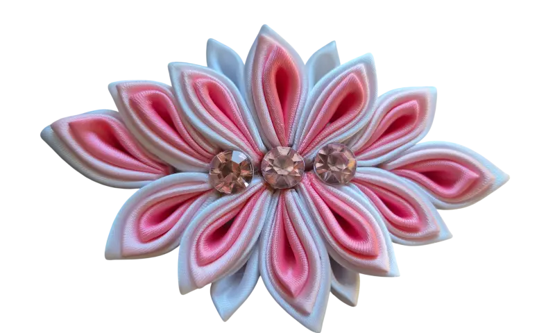 Satijnen bloem (luxe workshop)