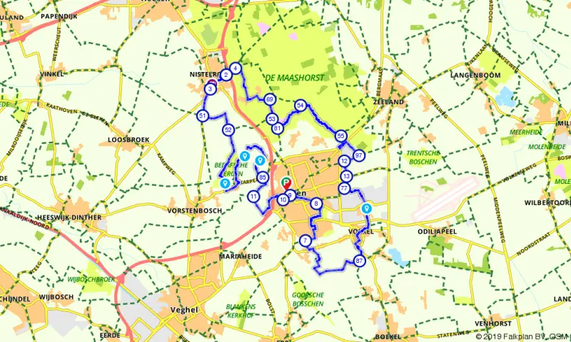 Route Noord-Brabant