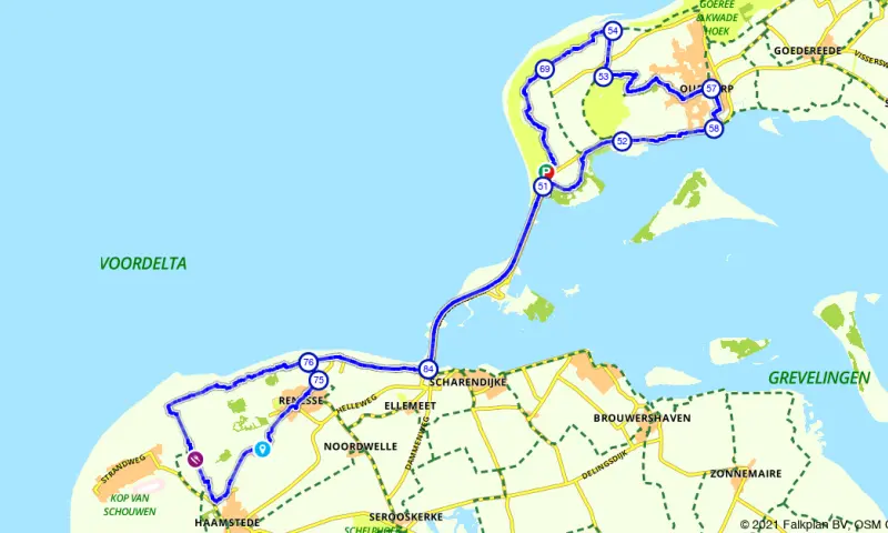 Route Zuid-Holland