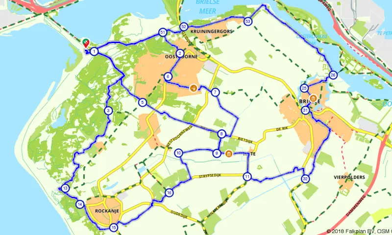 Route Zuid-Holland