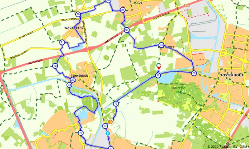 Route Noord-Brabant
