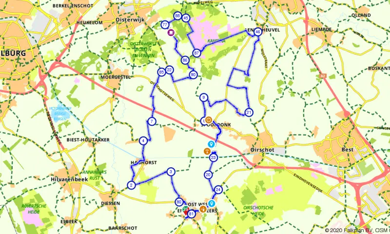 Route Noord-Brabant