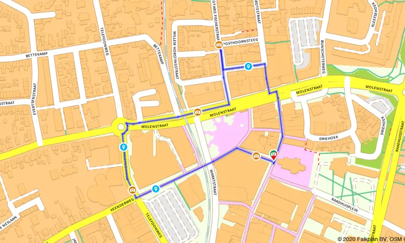 Route in Gelderland