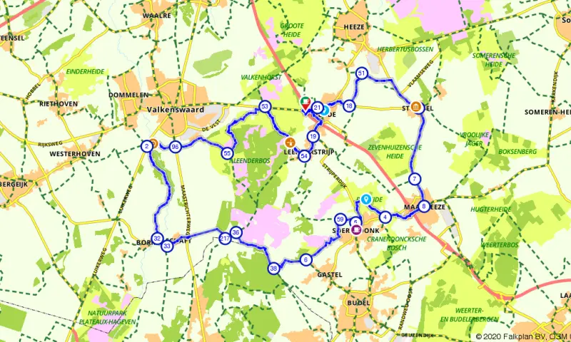 Route Noord-Brabant