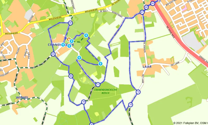 Route Noord-Brabant