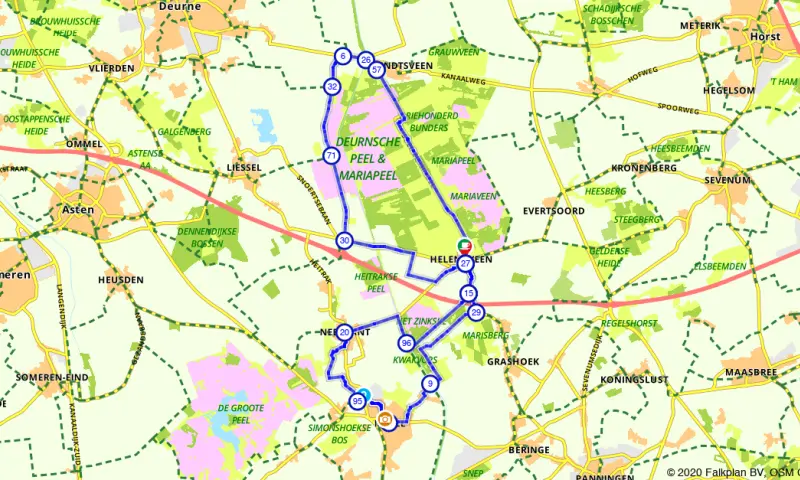 Route Noord-Brabant