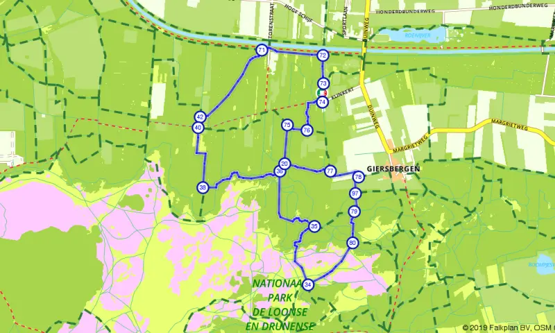 Route Noord-Brabant