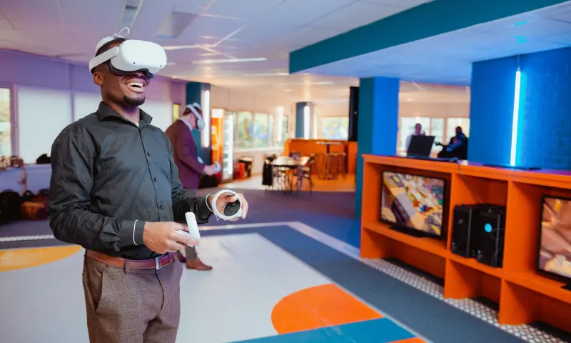 Verwondering in de VR Club