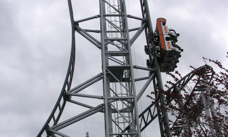 Bobbejaanland achtbaan