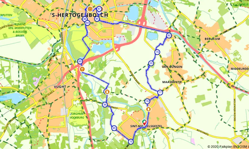 Route Noord-Brabant