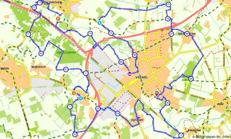 Route Noord-Brabant
